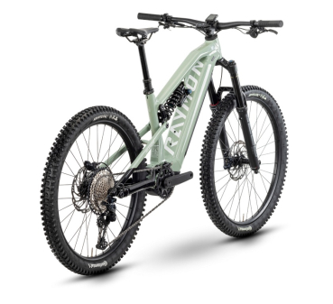 E-Bike Pedelec Raymon "Trailray 180 Pro" - mint / black / cotton